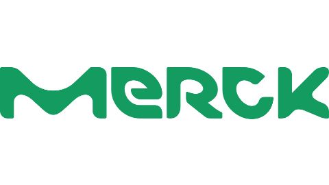 A logo for the brand Merck